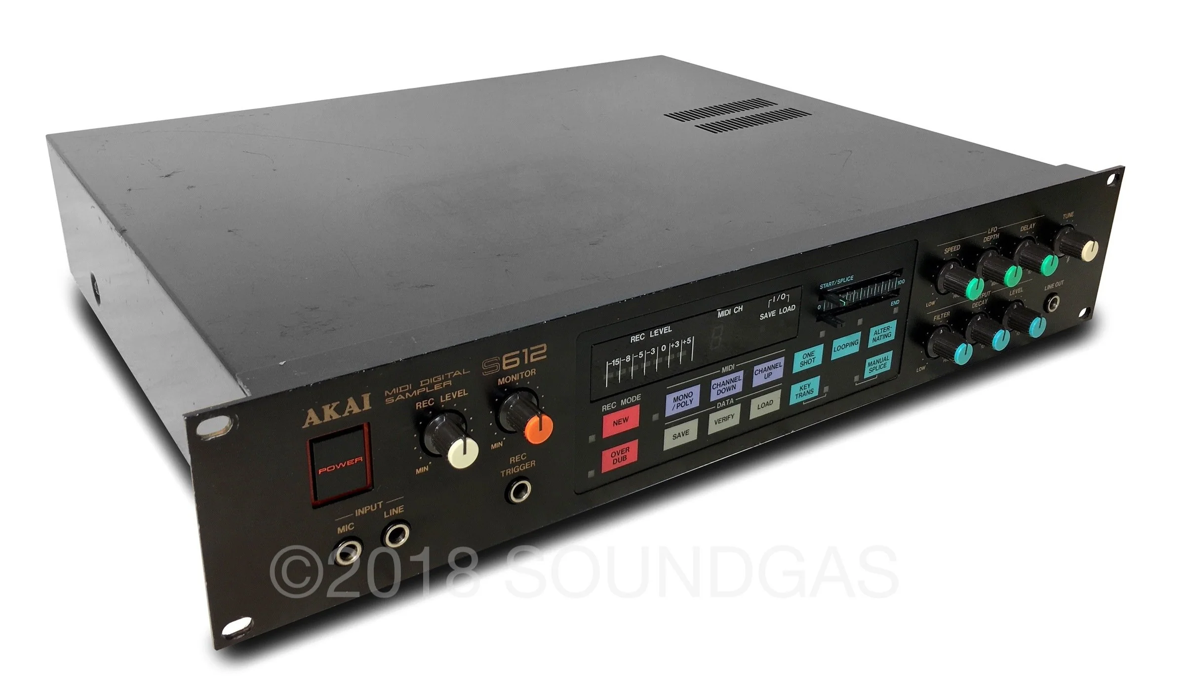 Akai-S612 + MIDI Front Panel Animator (FPA) - Image 5