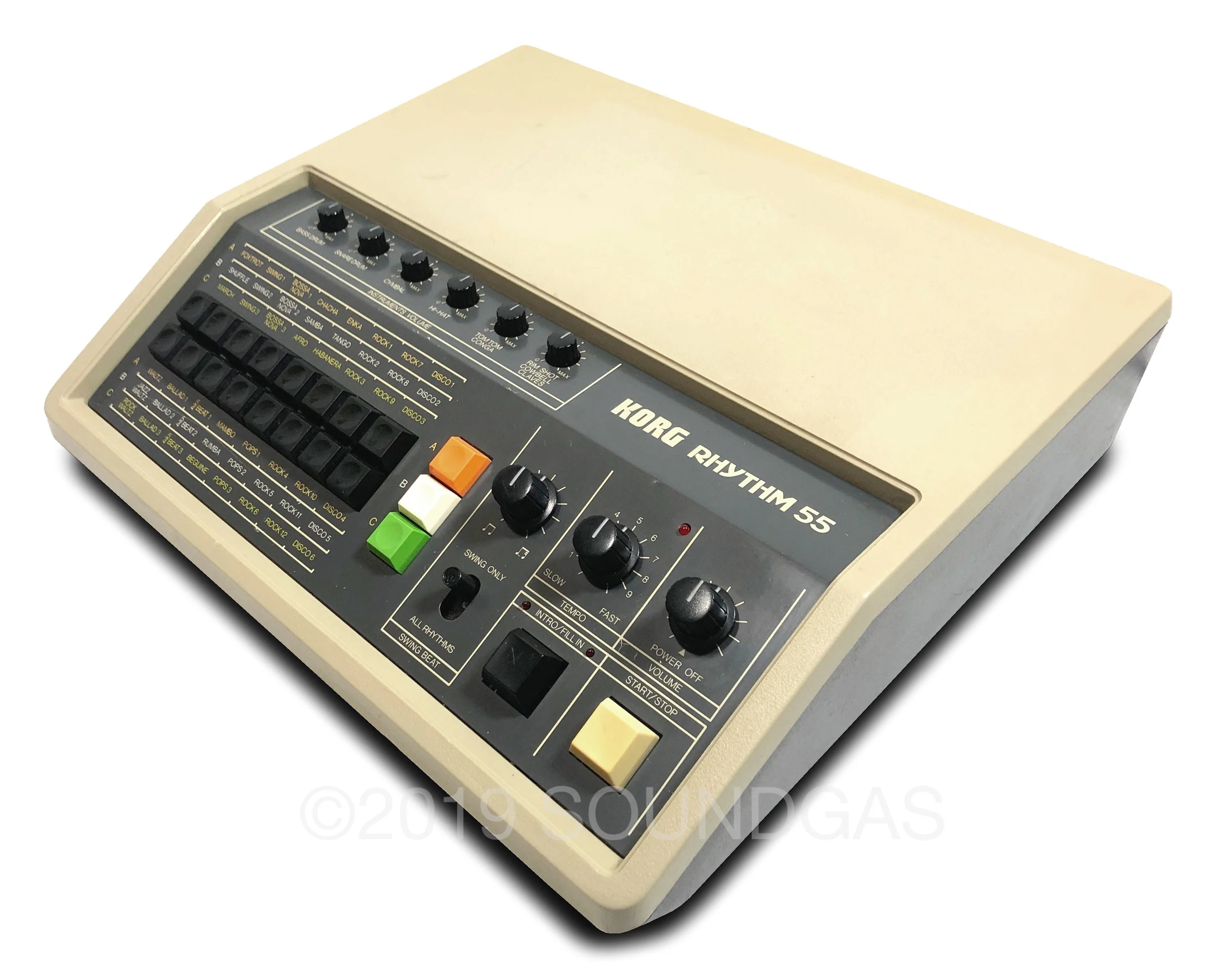 Korg Rhythm KR-55 - modified - Image 3