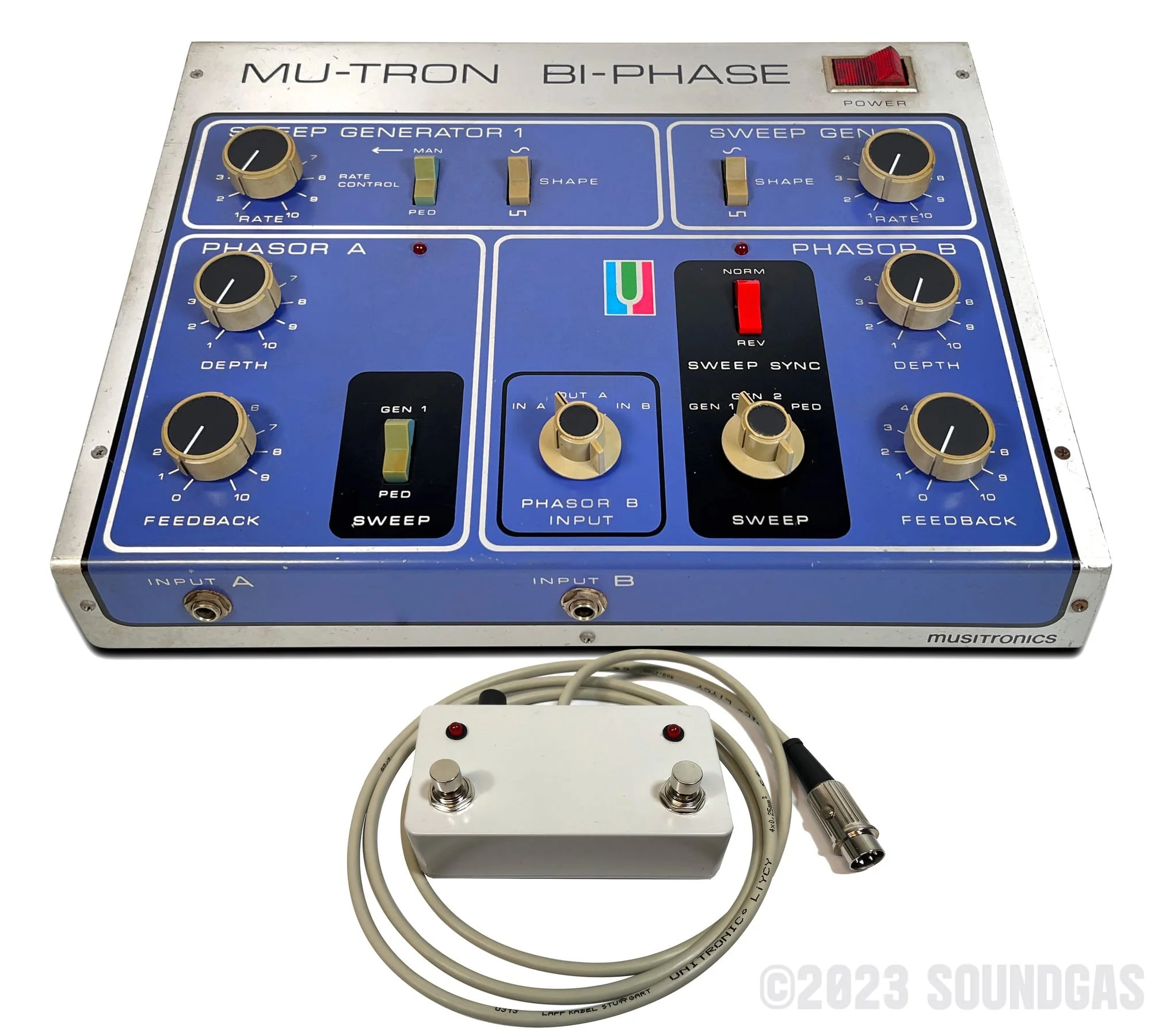 Musitronics Mu-Tron Bi-Phase + Custom Controller - Image 9