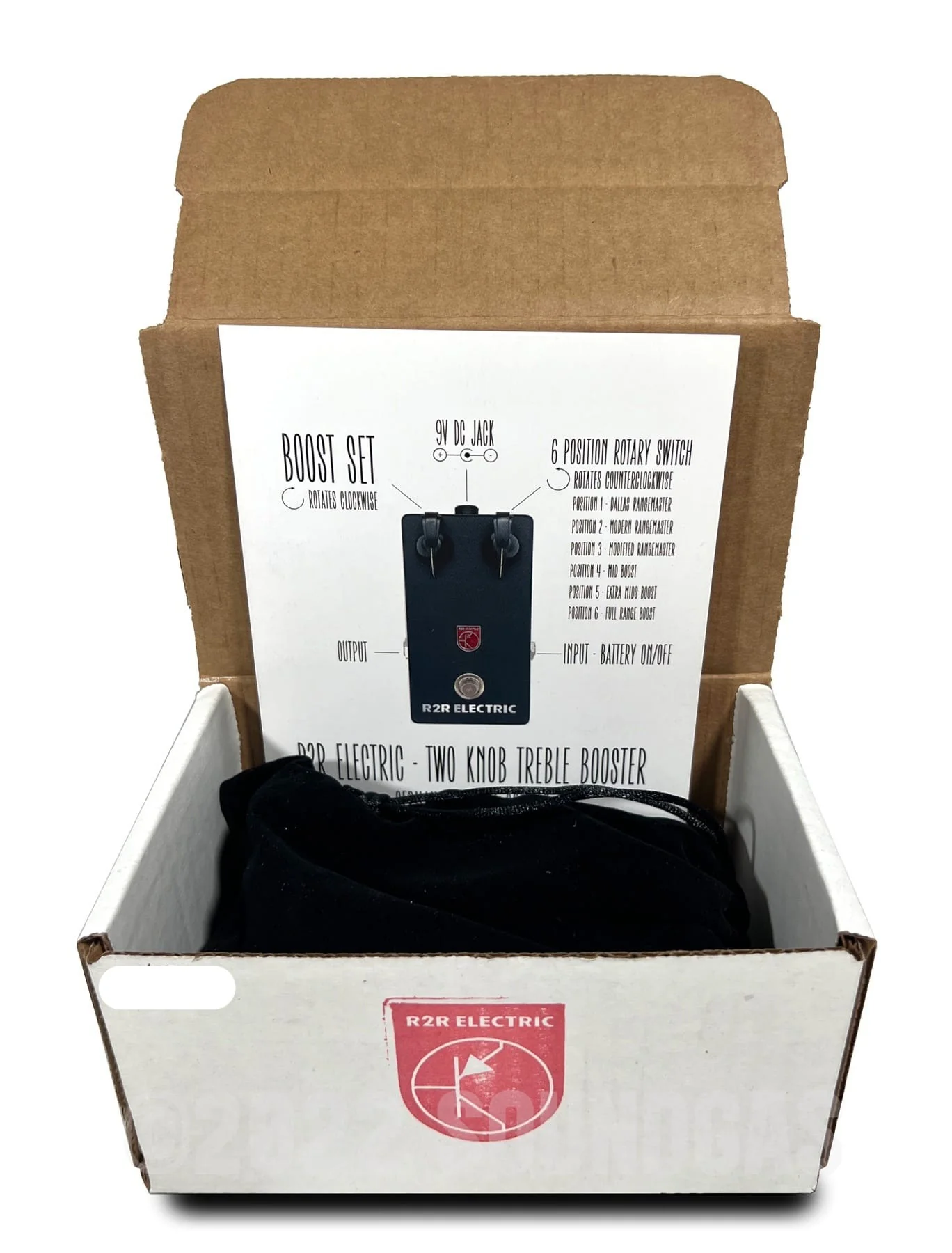 R2R Electric 2 Knob Treble Booster - AC107 #857 - Image 9