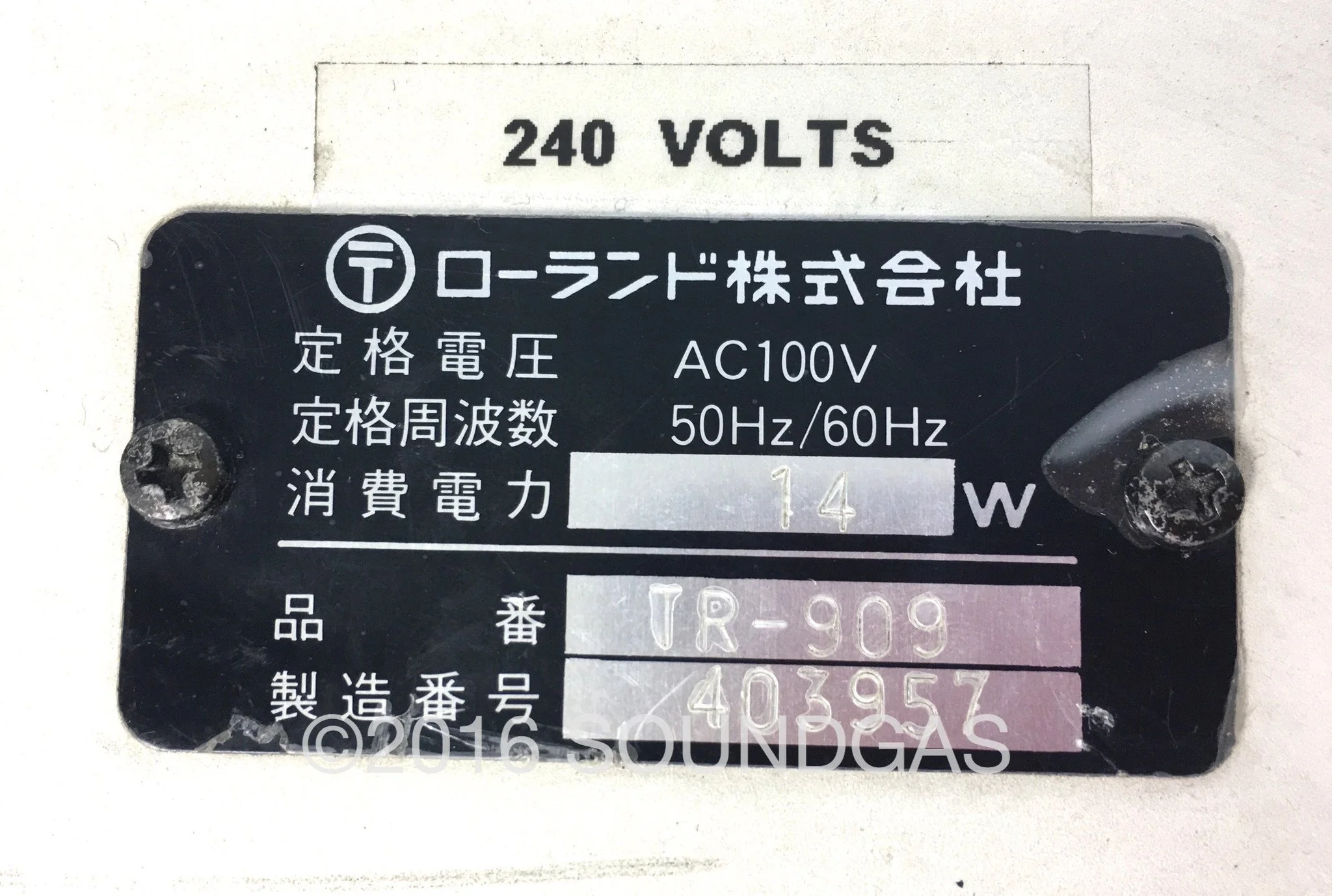 Roland TR-909 Rhythm Composer - Image 9