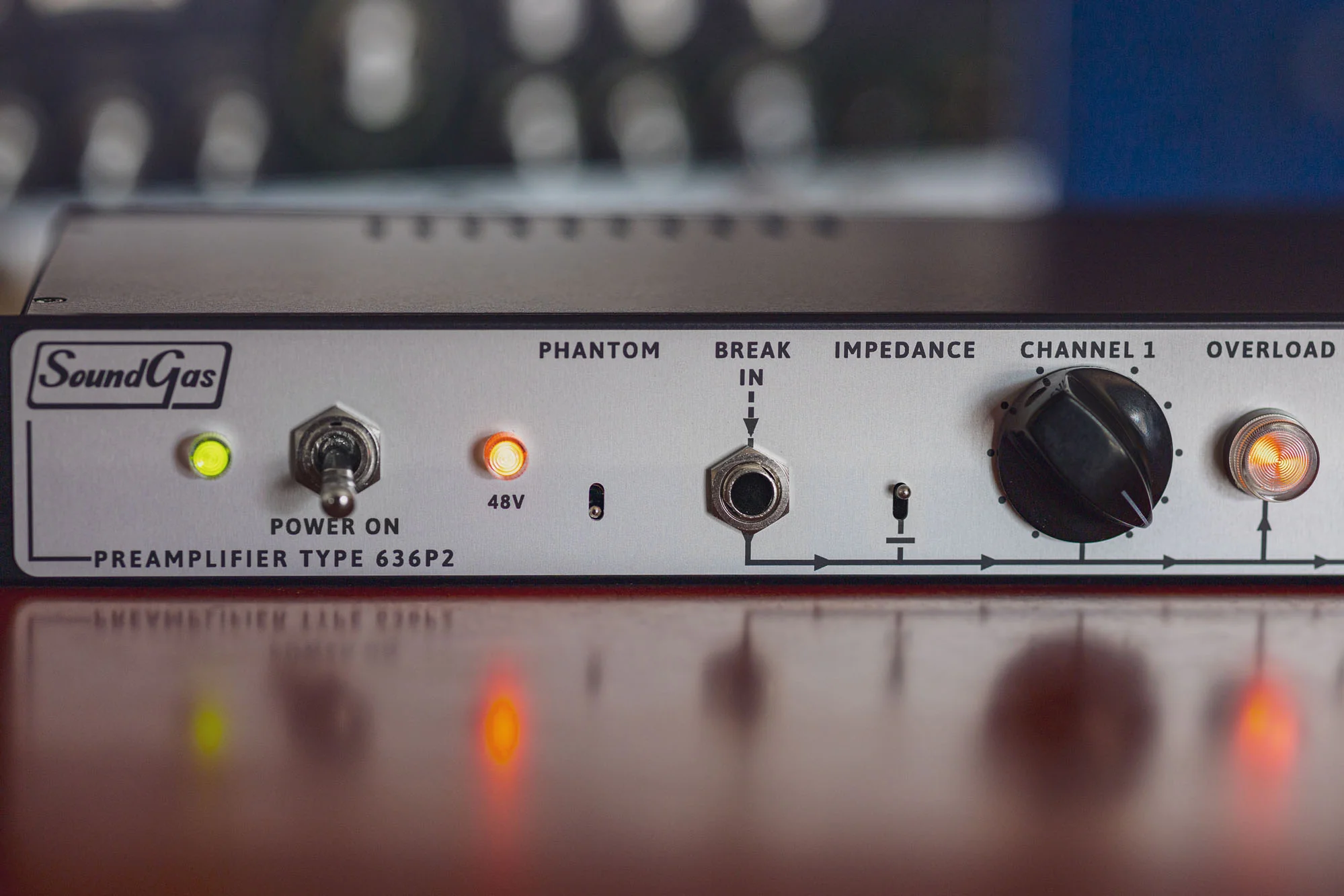 *Soundgas Type 636P2 - Twin Germanium 636 Preamp - Image 5