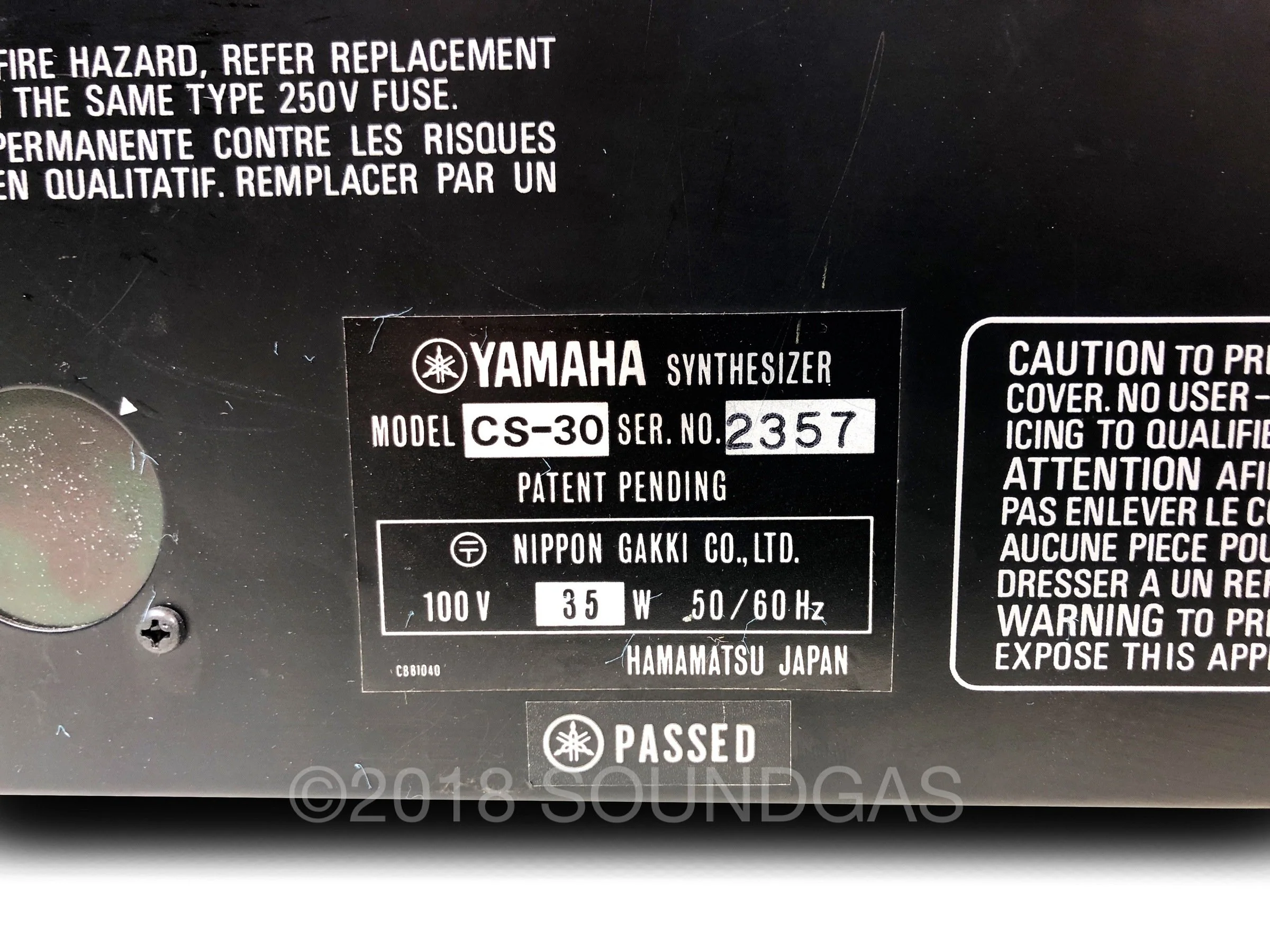 Yamaha CS-30 - Image 8