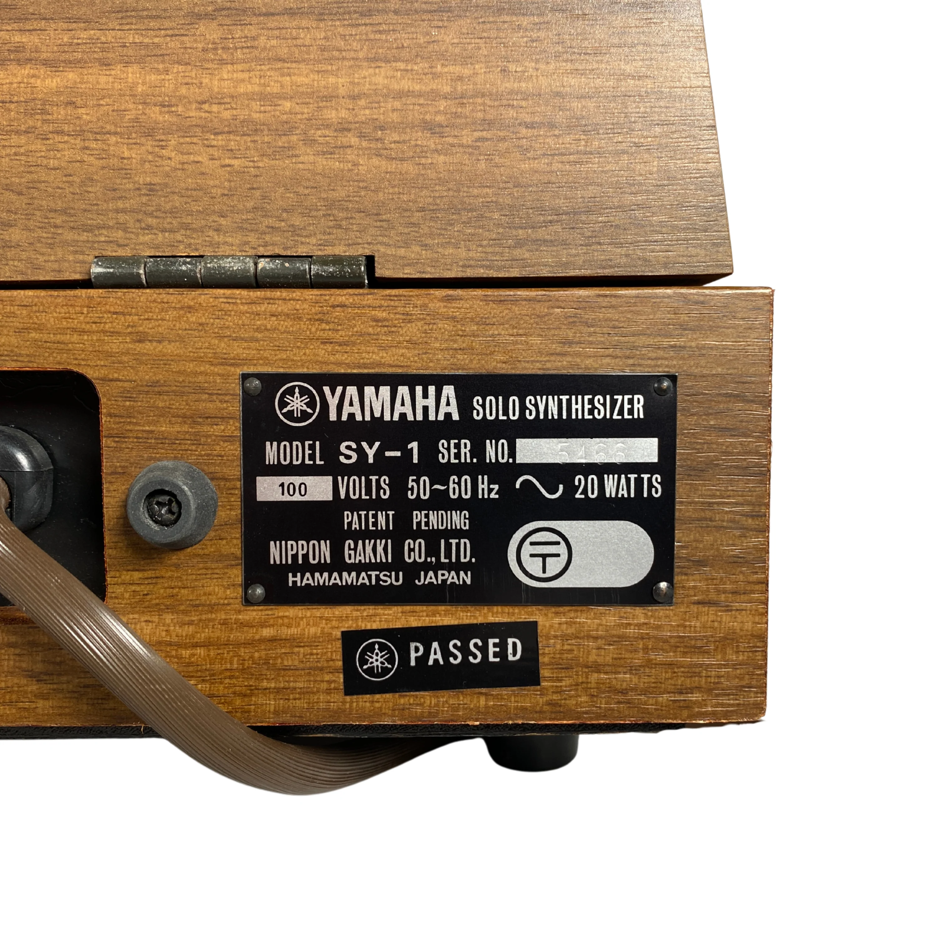 Yamaha SY-1 Cased/Accessories - SN 5466 - Image 6